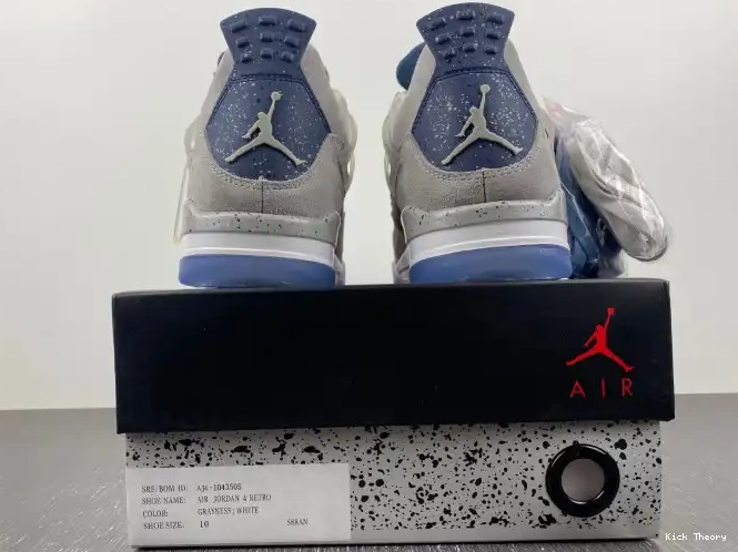 Kick Theory (PE) Retro 4 Georgetown Jordan AJ4-1043505 0516